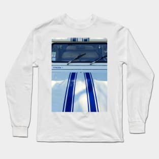 Citroen 2CV, vintage french classic car Long Sleeve T-Shirt